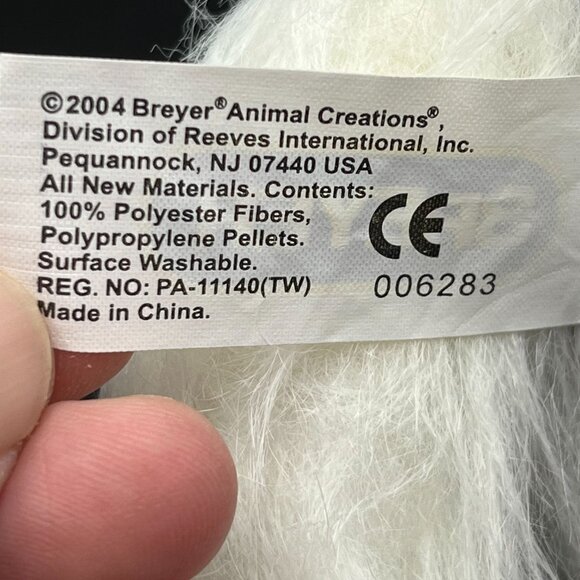 Breyer Kris Plush Holiday Christmas Horse Pony With Santa Hat & Red Bag Stuffed - Picture 7 of 7